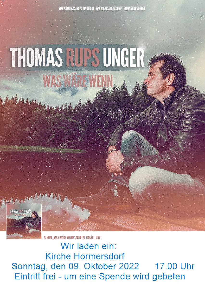 Konzert mit Thomas Rups Unger